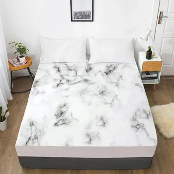 3D Fitted Sheet Bed Mattress Fitted Cover Custom Design Bed Linens Sheets Bedsheet 150x200 Geometry Marble Printed Bedding
3D Fitted Sheet Bed Mattress Fitted Cover Custom Design Bed Linens Sheets Bedsheet 150x200 Geometry Marble Printed Bedding