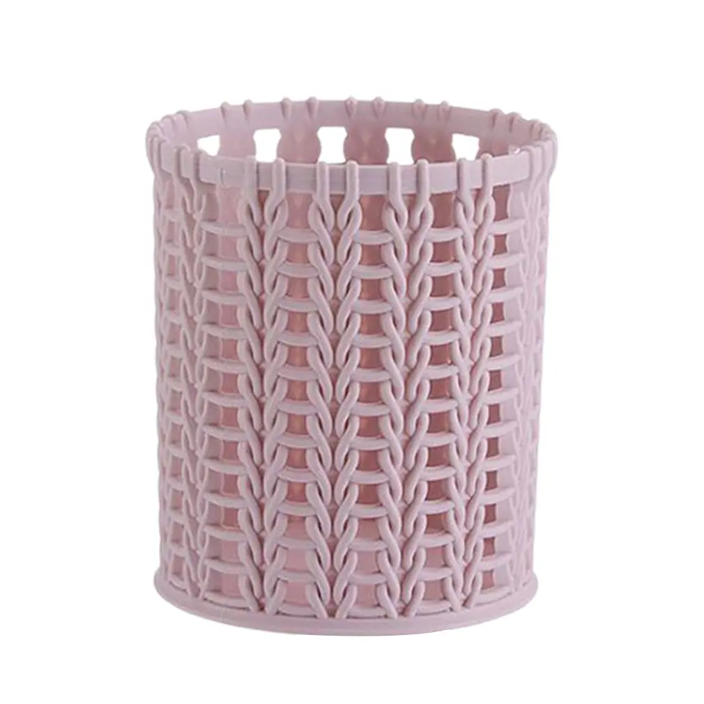 Hollow Anti-Rattan Desktop Storage Box Plastic Office Round Storage Tube Creative Students' Simple Pen Holder
Hollow Anti-Rattan Desktop Storage Box Plastic Office Round Storage Tube Creative Students' Simple Pen Holder