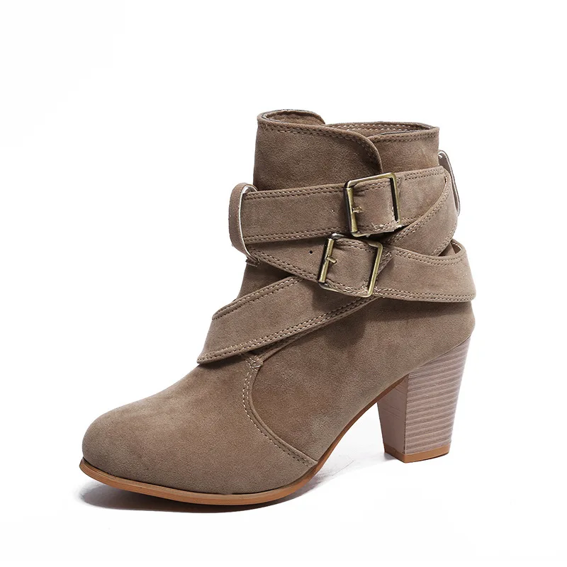 Women's Shoes Pumps Wedges Booties Riding Boots Woman Ankle Slip-on Flock Fashion Riding Equestrian Boots Best Sellers Promotion
Women's Shoes Pumps Wedges Booties Riding Boots Woman Ankle Slip-on Flock Fashion Riding Equestrian Boots Best Sellers Promotion