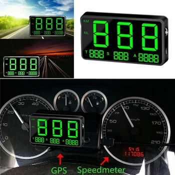 1PC Digital Car GPS Speedometer C80 Green Screen Speed Display C80 Altitude Display For Car Head Up Display Car 
1PC Digital Car GPS Speedometer C80 Green Screen Speed Display C80 Altitude Display For Car Head Up Display Car