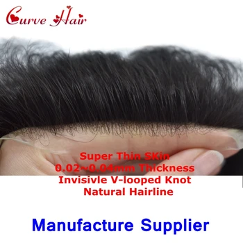 Ultra Thin Skin Men Toupee Transparent Poly Jet Black Human Hair Wig All PU Hair System Skin V-looped Hairpiece For Men 1# 10*8"
Ultra Thin Skin Men Toupee Transparent Poly Jet Black Human Hair Wig All PU Hair System Skin V-looped Hairpiece For Men 1# 10*8"