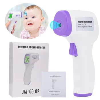 JM100-02 Forehead Thermometer Non Contact Infrared Thermometer Body Temperature Fever Digital Measure Tool For Baby Child Adult
JM100-02 Forehead Thermometer Non Contact Infrared Thermometer Body Temperature Fever Digital Measure Tool For Baby Child Adult