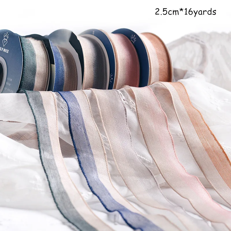 2.5cm Two-color Yarn Silk Ribbon Gift Gift Baking DIY Bow Handmade Packaging Material
2.5cm Two-color Yarn Silk Ribbon Gift Gift Baking DIY Bow Handmade Packaging Material