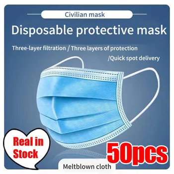 3 Layers Anti-Dust Dustproof Mask Mouth Blue Disposable 3 Face Mask Facial Protective Prevent Bacteria Cover
3 Layers Anti-Dust Dustproof Mask Mouth Blue Disposable 3 Face Mask Facial Protective Prevent Bacteria Cover