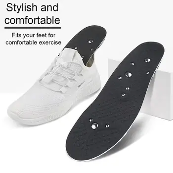 Men And Women PVC Insole Foot Magnetic Therapy Health Care Insole Running Fitness Weight Loss Sports Massage Support Insoles
Men And Women PVC Insole Foot Magnetic Therapy Health Care Insole Running Fitness Weight Loss Sports Massage Support Insoles