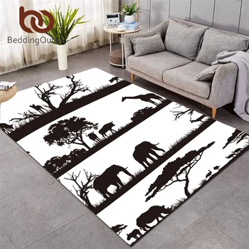 BeddingOutlet Elephant Decorative Floor Mat African Animals Living Room Carpet Giraffe Deer Area Rug Zoo Black White Tree Tapete
BeddingOutlet Elephant Decorative Floor Mat African Animals Living Room Carpet Giraffe Deer Area Rug Zoo Black White Tree Tapete