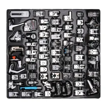 32 52 62 72pcs Domestic Sewing Machine Foot Presser Braiding Blind Stitch Darning Presser Feet Kit Set Stitch Accessories 
32 52 62 72pcs Domestic Sewing Machine Foot Presser Braiding Blind Stitch Darning Presser Feet Kit Set Stitch Accessories