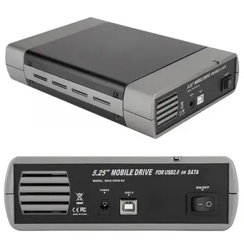 5.25 Inch Optical Drive Box External USB2.0 SATA Interface Computer Accessories 110-240V
5.25 Inch Optical Drive Box External USB2.0 SATA Interface Computer Accessories 110-240V