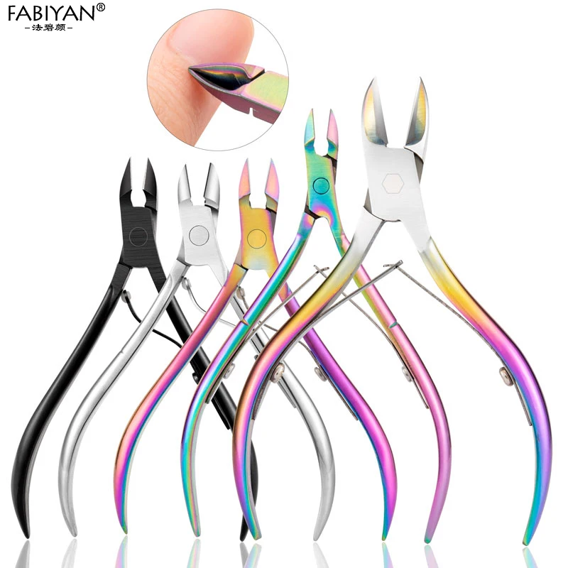 Stainless Steel Rainbow Nail Art Nippers Dead Skin Remover Cuticle Scissors Manicure Clipper Trimmer Finger Pedicure Plier Tools
Stainless Steel Rainbow Nail Art Nippers Dead Skin Remover Cuticle Scissors Manicure Clipper Trimmer Finger Pedicure Plier Tools