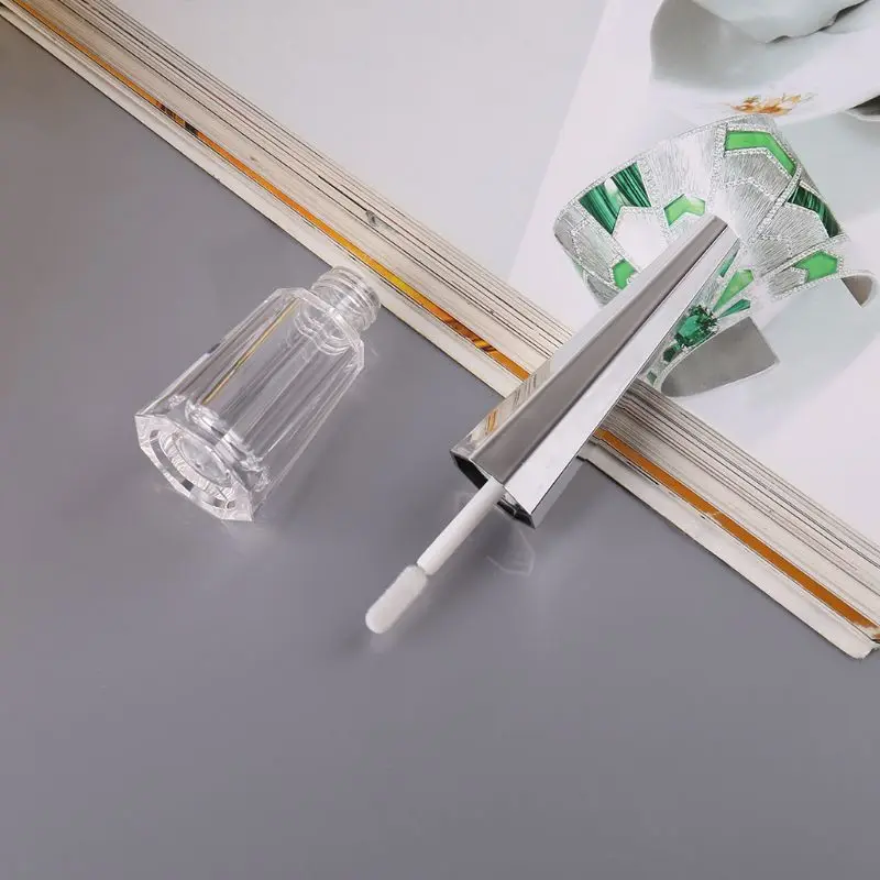 7ml Geometric Cone Shape Empty Clear Lip Gloss Container Portable DIY Lip Balm Liquid Lipstick Tube Dispenser Bottle Makeup Tool
7ml Geometric Cone Shape Empty Clear Lip Gloss Container Portable DIY Lip Balm Liquid Lipstick Tube Dispenser Bottle Makeup Tool