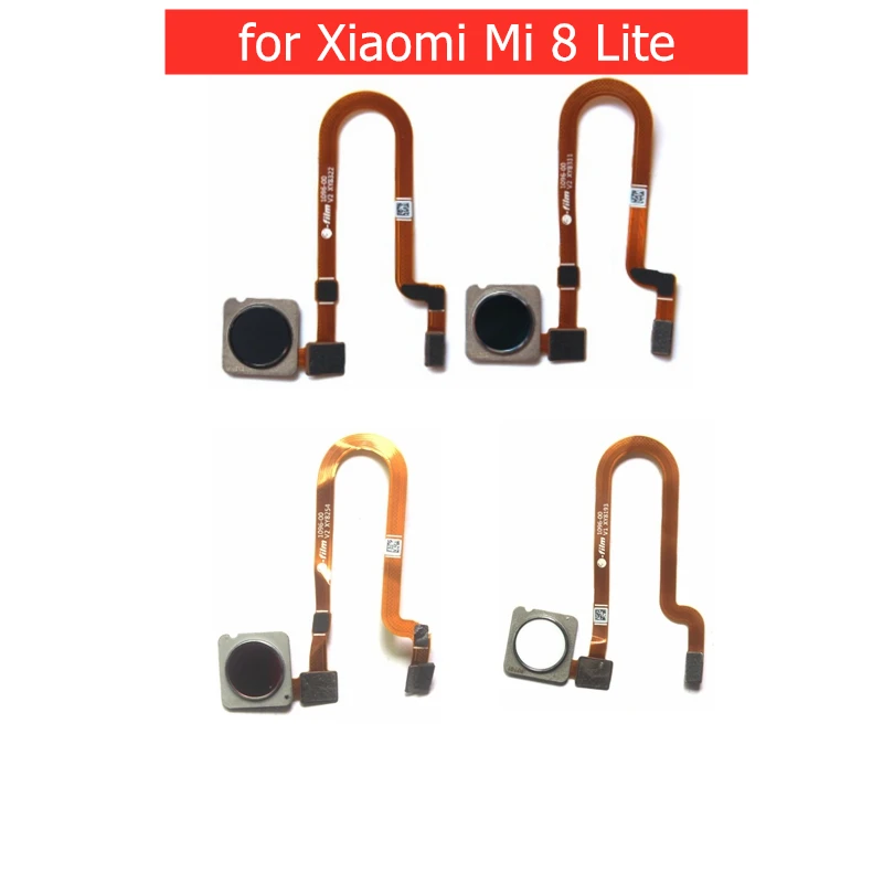 for Xiaomi Mi 8 Lite fingerprint scanner Connector Flex Cable Touch ID Sensor Repair Spare Parts | Мобильные телефоны и