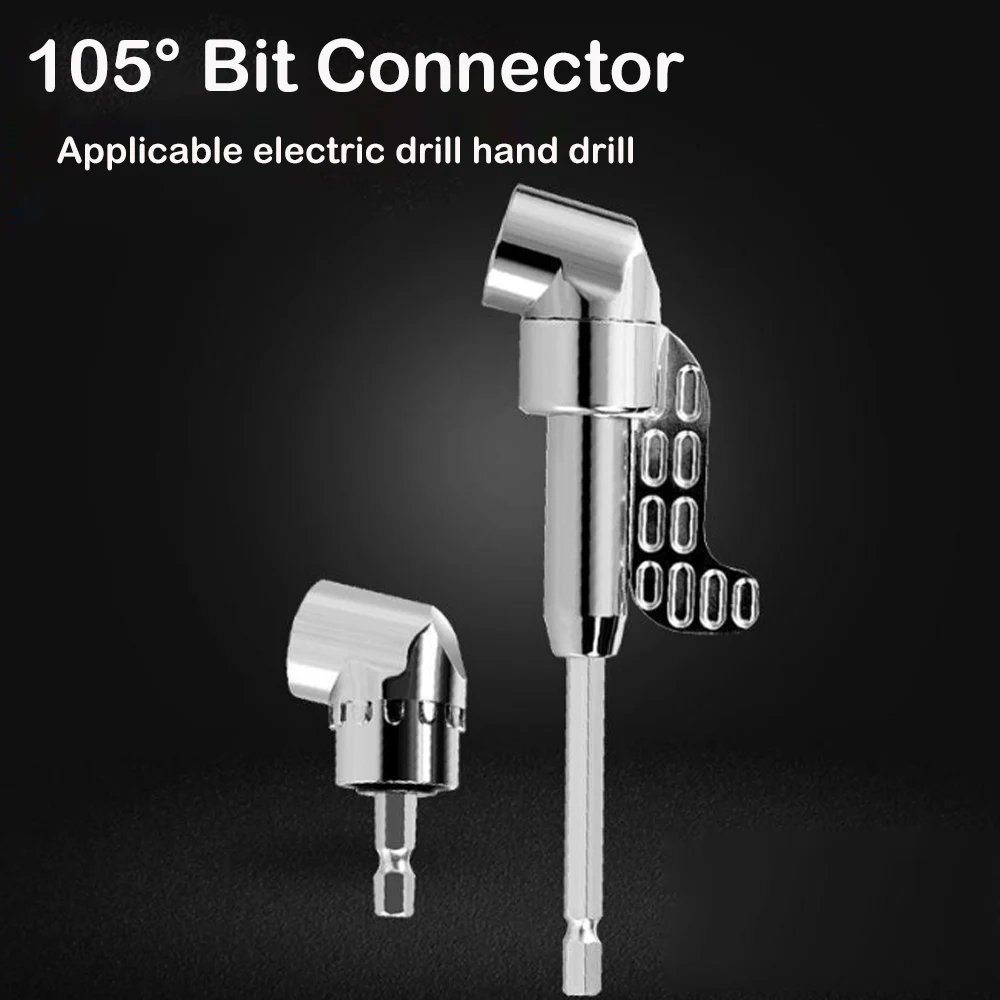 105 Degree Angle Screwdriver Set Torque Wrench Drill Socket Adapter 1/4 inch Hex Bit Socket Electric Drill Accessories tool kit
105 Degree Angle Screwdriver Set Torque Wrench Drill Socket Adapter 1/4 inch Hex Bit Socket Electric Drill Accessories tool kit