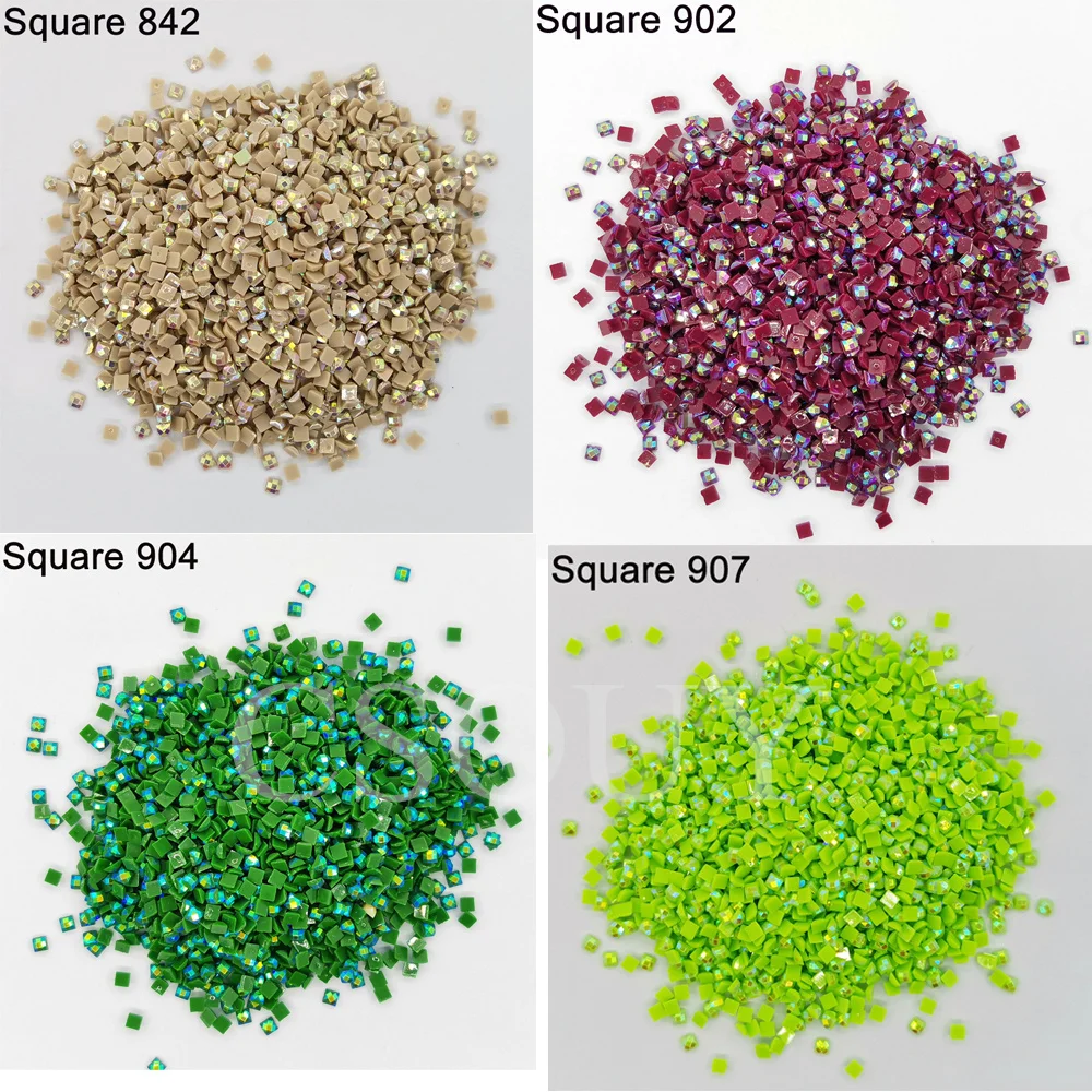 842 AB Stone Shining Square Drills For Diy Diamond Painting Cross Stitch Embroidery Rhinestones Colorful Mosaic Flash Stone Kits
842 AB Stone Shining Square Drills For Diy Diamond Painting Cross Stitch Embroidery Rhinestones Colorful Mosaic Flash Stone Kits