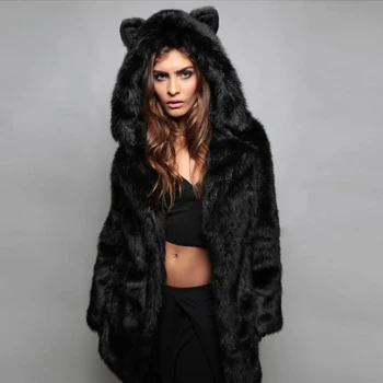 Winter Faux Fur Coat 2020 New Fashion Turn-down Collar Long Faux Fur Jacket Wide-waisted Casual Animal Women Coat Streetwear
Winter Faux Fur Coat 2020 New Fashion Turn-down Collar Long Faux Fur Jacket Wide-waisted Casual Animal Women Coat Streetwear