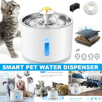 Newly 2.4L Automatic Electric Pet Water Fountain Cat/Dog Drinking Dispenser with Filter
Newly 2.4L Automatic Electric Pet Water Fountain Cat/Dog Drinking Dispenser with Filter