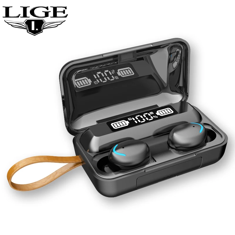 LIGE New TWS Bluetooth 5.0 Earphones Magnetic Charging Box 9D Stereo Wireless Headphone Sports Earbuds Headsets With Microphone
LIGE New TWS Bluetooth 5.0 Earphones Magnetic Charging Box 9D Stereo Wireless Headphone Sports Earbuds Headsets With Microphone