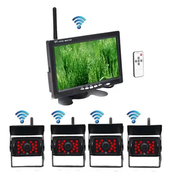 Wireless Reverse Reversing Camera & IR Night Vision 7\" Car Monitor for Truck Bus Caravan RV Van Trailer Rear View Camera
Wireless Reverse Reversing Camera & IR Night Vision 7\" Car Monitor for Truck Bus Caravan RV Van Trailer Rear View Camera