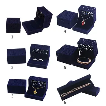 Hollow Royal Blue Velvet Jewelry Long Necklace Box – Chain Pendant Display Box Q0KE
Hollow Royal Blue Velvet Jewelry Long Necklace Box – Chain Pendant Display Box Q0KE