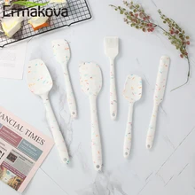 NEW TY ERMAKOVA Food Grade Silicone Non-Stick Butter Cooking Spatula Set Cookie Pastry Scraper Brush Cake Baking Mixing Tool
NEW TY ERMAKOVA Food Grade Silicone Non-Stick Butter Cooking Spatula Set Cookie Pastry Scraper Brush Cake Baking Mixing Tool