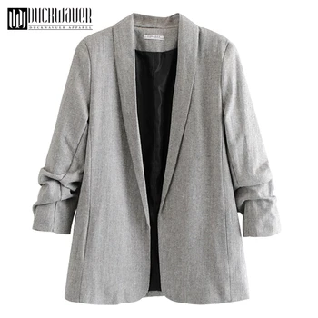 Duckwaver Elegant office ladies long blend coat Sashes pockets autumn winter female overcoats Long sleeve outwear tweed coat
Duckwaver Elegant office ladies long blend coat Sashes pockets autumn winter female overcoats Long sleeve outwear tweed coat