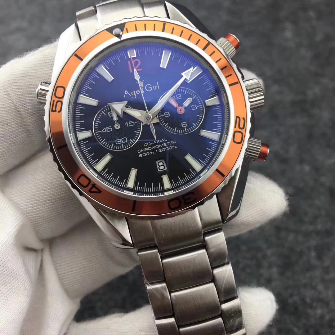 Luxury Brand Men Professional 300m James Bond 007 Skyfall Blue Black Sapphire Chronograph StopWatch Japanese OS Watches AAA+
Luxury Brand Men Professional 300m James Bond 007 Skyfall Blue Black Sapphire Chronograph StopWatch Japanese OS Watches AAA+