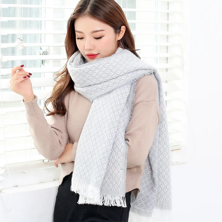 2019 Scarf Female Autumn and Winter Korean Thick Long Double-sided Imitation Cashmere Shawl Winter Scarf Women
2019 Scarf Female Autumn and Winter Korean Thick Long Double-sided Imitation Cashmere Shawl Winter Scarf Women