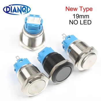 New Type 19mm Metal brass/Oxidized black Push Button Switch Momentary/Latching 1NO1NC Car press button 3pin terminal
New Type 19mm Metal brass/Oxidized black Push Button Switch Momentary/Latching 1NO1NC Car press button 3pin terminal
