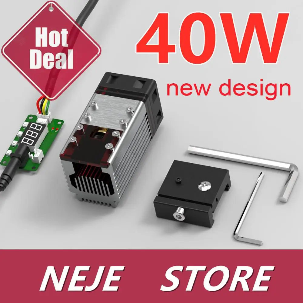 40W Laser Module CNC Laser Head 450nm TTL Module Set for Laser Cutting Machine Engraver Wood Cutting Tool
40W Laser Module CNC Laser Head 450nm TTL Module Set for Laser Cutting Machine Engraver Wood Cutting Tool