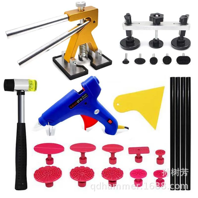 Hammel Car Depression Repair Tool Set Pit Repair Hole-Sheet Metal Dent Repair Device Puller
Hammel Car Depression Repair Tool Set Pit Repair Hole-Sheet Metal Dent Repair Device Puller