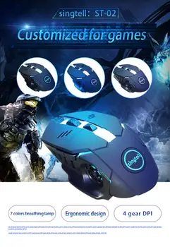 ST02 office magnetic ring anti-jamming colorful mixed light 6-key chicken game mouse
ST02 office magnetic ring anti-jamming colorful mixed light 6-key chicken game mouse