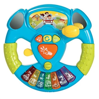 Toy Musical Instruments for Kids Baby Steering Wheel Musical Handbell Developing Educational Toys for Children Gift
Toy Musical Instruments for Kids Baby Steering Wheel Musical Handbell Developing Educational Toys for Children Gift