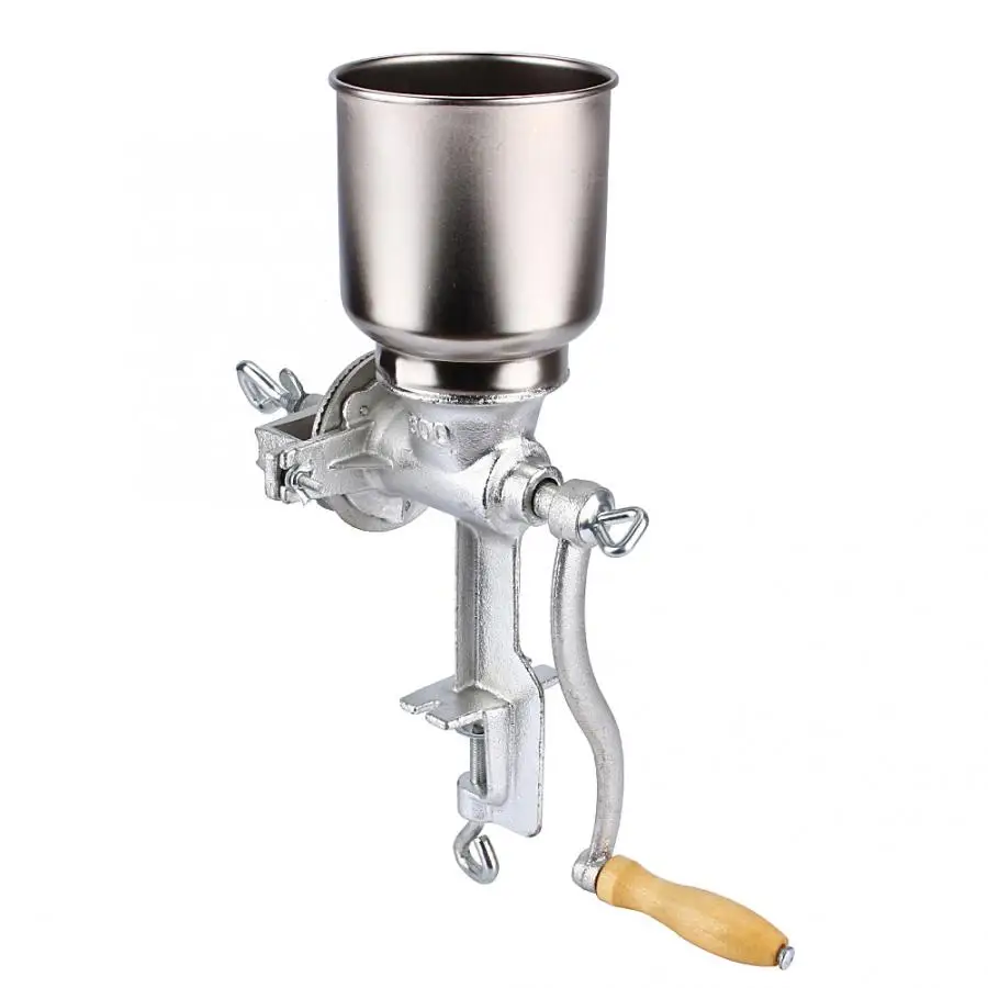 Manual Grain Grinder,Table Clamp Corn Mill Flour Maker Wheat Grain Nut Mill Cast Iron Hand
Manual Grain Grinder,Table Clamp Corn Mill Flour Maker Wheat Grain Nut Mill Cast Iron Hand