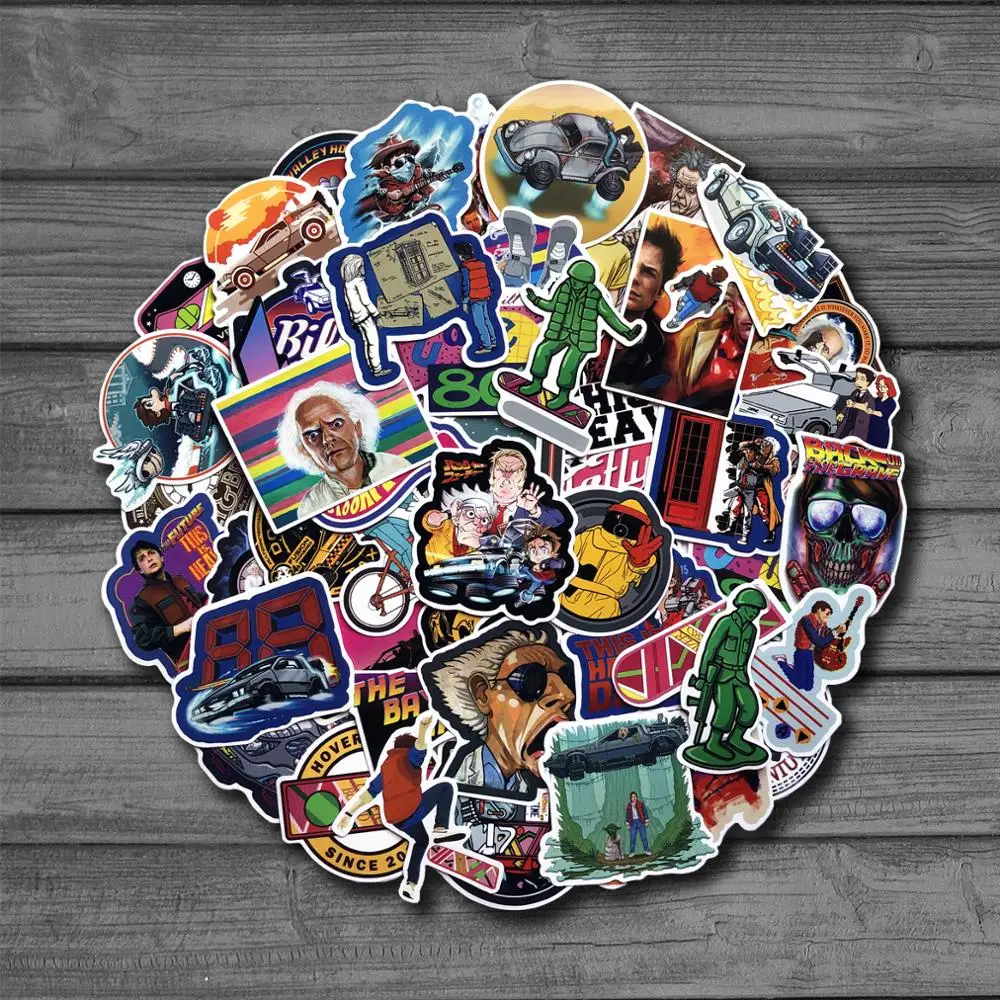 57Pcs Science Movie Stickers Back to the Future For Kids On The Laptop Fridge Phone Skateboard Suitcase Funny Cool Sticker
57Pcs Science Movie Stickers Back to the Future For Kids On The Laptop Fridge Phone Skateboard Suitcase Funny Cool Sticker