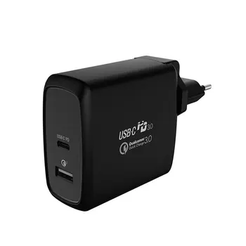 Wiwu dural USB type C PD Charger Power Delivery Portable Wall Charger universal adapter 60w fast charger for laptop and mobile
Wiwu dural USB type C PD Charger Power Delivery Portable Wall Charger universal adapter 60w fast charger for laptop and mobile