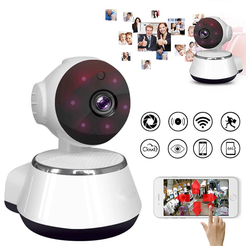 1080P HD Wireless IP Camera Home Security Smart WiFi Audio CCTV Camera Night Vision Video Surveillance Camera UK/US/EU
1080P HD Wireless IP Camera Home Security Smart WiFi Audio CCTV Camera Night Vision Video Surveillance Camera UK/US/EU