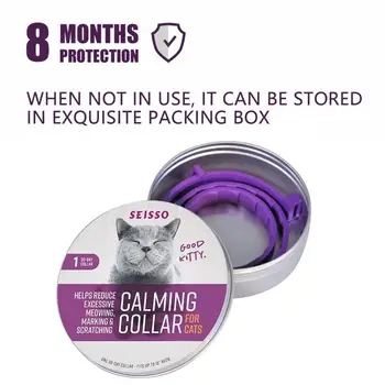 Pet Flea Collar Cats Dogs Adjustable Waterproof Tick Control Necklace for Anxiety Relief
Pet Flea Collar Cats Dogs Adjustable Waterproof Tick Control Necklace for Anxiety Relief