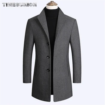 Man Wool Coat Autumn Winter Korean Fashion Solid Color High Quality Thick Men's Wool Jacket Luxurious Brand Clothing
Man Wool Coat Autumn Winter Korean Fashion Solid Color High Quality Thick Men's Wool Jacket Luxurious Brand Clothing