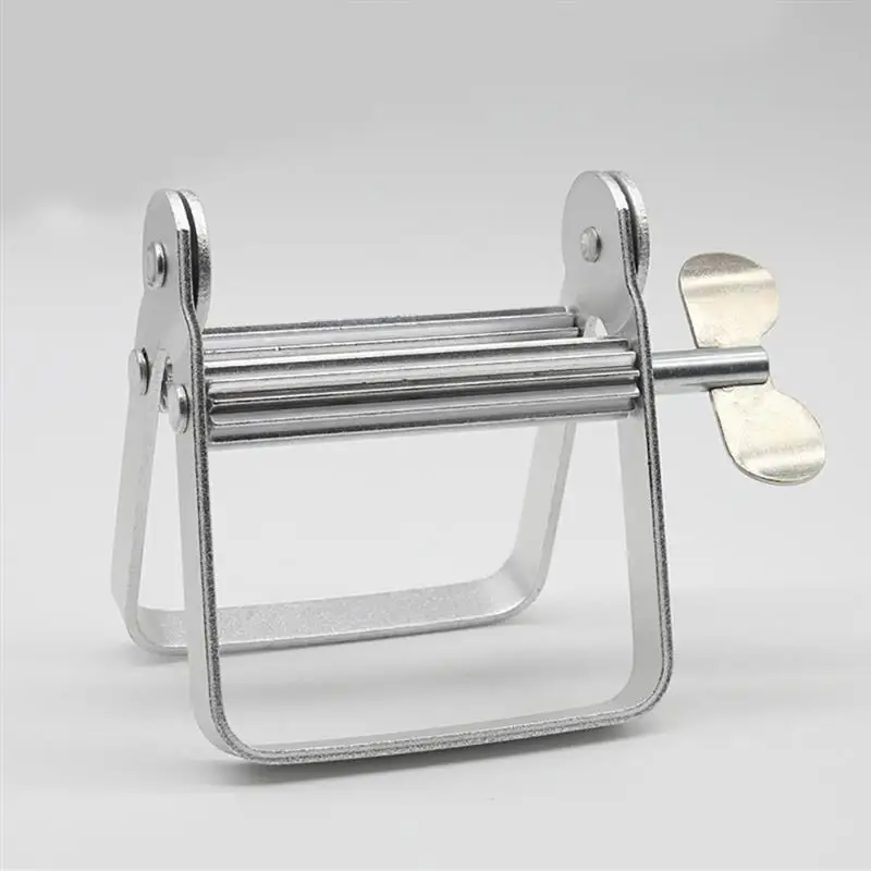Tube Squeezer Lazy Toothpaste Dispenser Metal Squeezing Tools Hair Color Dye Cosmetic Paint Squeezer Tube Wringer
Tube Squeezer Lazy Toothpaste Dispenser Metal Squeezing Tools Hair Color Dye Cosmetic Paint Squeezer Tube Wringer