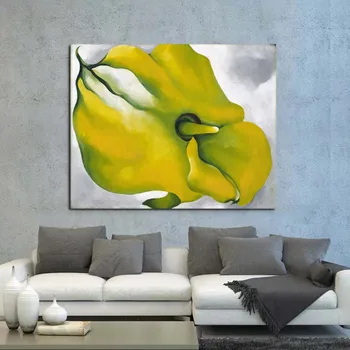 Georgia o'Keeffe Yellow Calla Canvas Painting Posters Prints Marble Wall Art Painting Decorative Picture Modern Home Decoration
Georgia o'Keeffe Yellow Calla Canvas Painting Posters Prints Marble Wall Art Painting Decorative Picture Modern Home Decoration