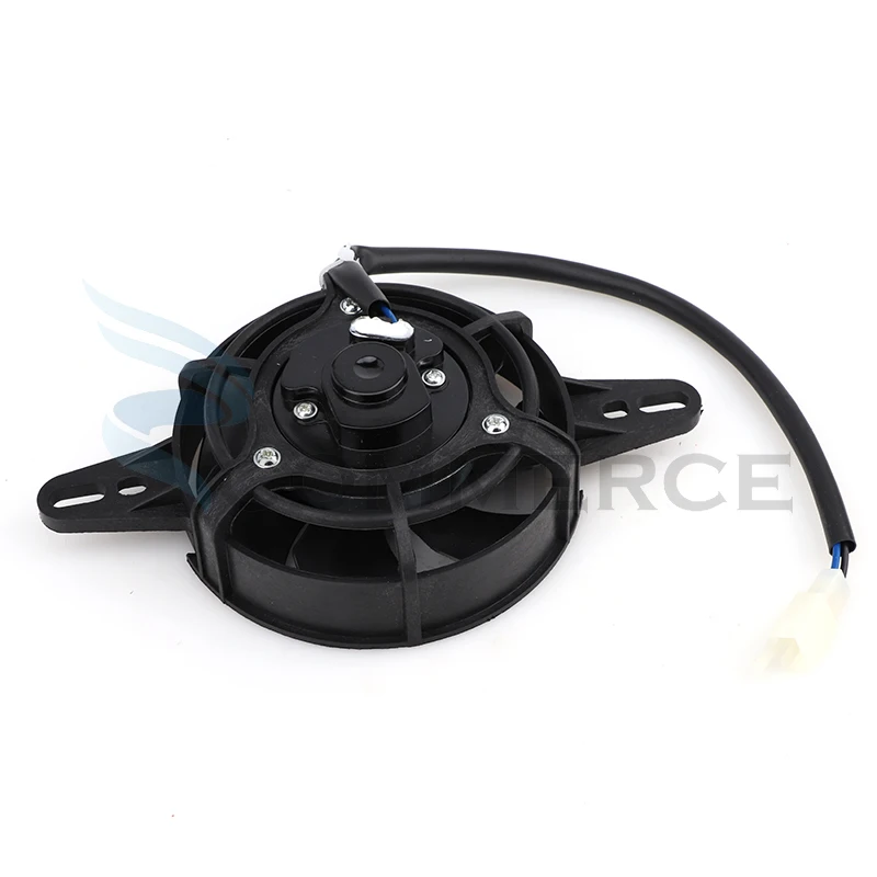 12V Motorcycle Cooling fan Oil Cooler Engine Electric Radiator Fit for 150cc-250cc ATV Quad Go Kart Buggy Motocross | Автомобили и
