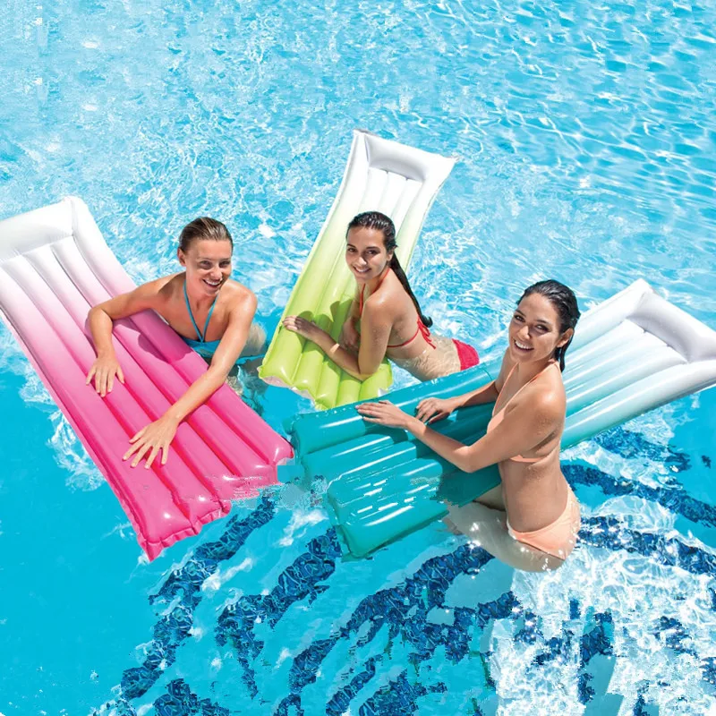 Air-filled Gradient Floating Bed Water Toys Environmental Material Pool Float Beach Party Adult Inflatable Toy
Air-filled Gradient Floating Bed Water Toys Environmental Material Pool Float Beach Party Adult Inflatable Toy