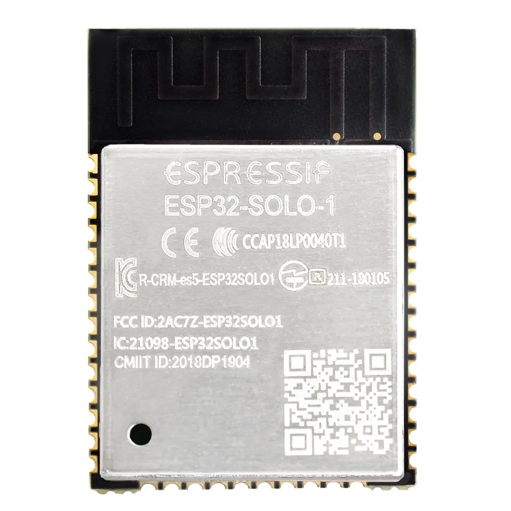 ESP32 ESP32-SOLO-1 ESP32-S0WD single core chip Integrated SPI flash 4MB Universal type Wi-Fi+BT+BLE MCU module
ESP32 ESP32-SOLO-1 ESP32-S0WD single core chip Integrated SPI flash 4MB Universal type Wi-Fi+BT+BLE MCU module