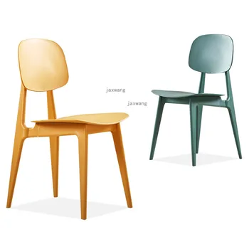 Nordic Simple Plastic Dining Stools Modern Leisure Dining Chair Furniture Living Room Backrest Dining Chair Negotiation Chair
Nordic Simple Plastic Dining Stools Modern Leisure Dining Chair Furniture Living Room Backrest Dining Chair Negotiation Chair