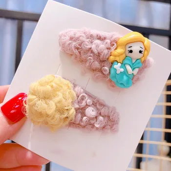 Cute Kids Clips 0-8T Children Candy Color Cartoon Princess Imitation Plush Spring Leather Hair Duckbill Clips 2 Pieces
Cute Kids Clips 0-8T Children Candy Color Cartoon Princess Imitation Plush Spring Leather Hair Duckbill Clips 2 Pieces