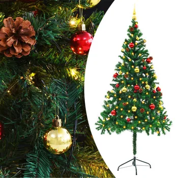 Christmas Tree 180cm Artificial Christmas Tree Decorated Balls LEDs Christmas Decorations for Home Garden Village New Year Decor
Christmas Tree 180cm Artificial Christmas Tree Decorated Balls LEDs Christmas Decorations for Home Garden Village New Year Decor
