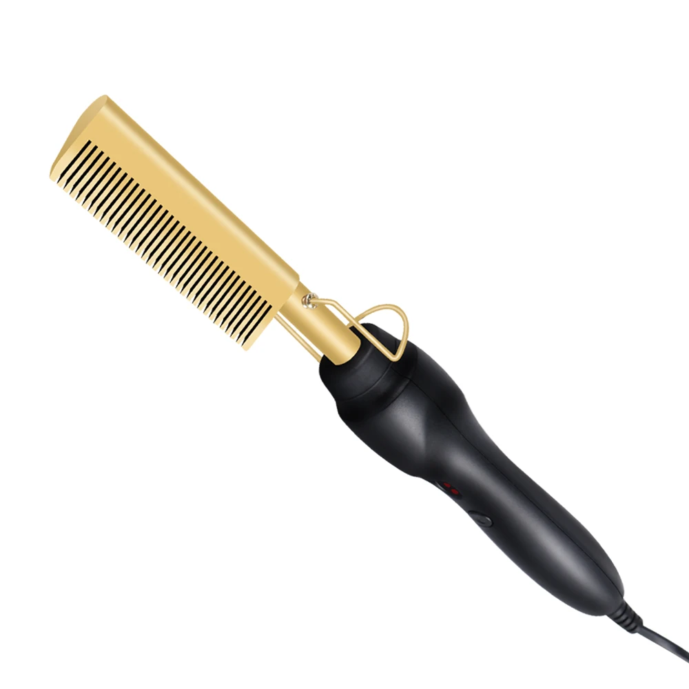 Electric Hair Straightener Fast Hot Heating Comb brush Smooth Flat Iron Brush Multi-Function Use Curling Iron
Electric Hair Straightener Fast Hot Heating Comb brush Smooth Flat Iron Brush Multi-Function Use Curling Iron
