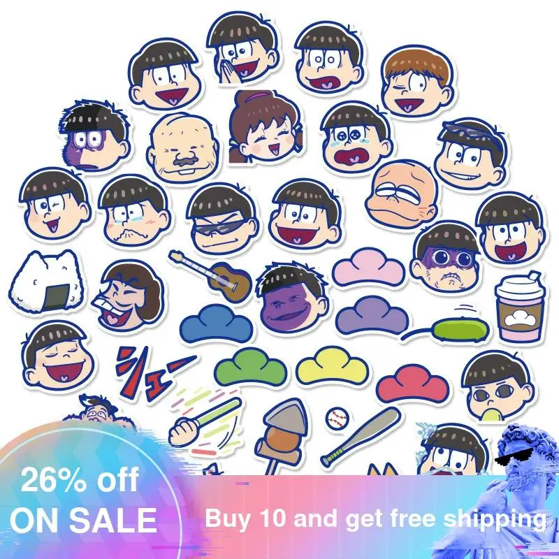 40Pcs/Set Anime Stickers Cartoon Graffiti Stickers for DIY Luggage Laptop Refrigerator Motorcycle Car Pegatinas Sticker
40Pcs/Set Anime Stickers Cartoon Graffiti Stickers for DIY Luggage Laptop Refrigerator Motorcycle Car Pegatinas Sticker
