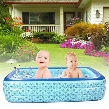 Children Inflatable Swimming Pool Thicken PVC Paddling Pool Bathing Tub Outdoor Summer Swimming Pool For Kids
Children Inflatable Swimming Pool Thicken PVC Paddling Pool Bathing Tub Outdoor Summer Swimming Pool For Kids