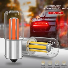 2 PCS Original Glass Shell 6 Sides COB 1156 BA15S 1157 BAY15D Front / Rear Turn Signal Car Led Lights Bulb 12V DC Canbus
2 PCS Original Glass Shell 6 Sides COB 1156 BA15S 1157 BAY15D Front / Rear Turn Signal Car Led Lights Bulb 12V DC Canbus