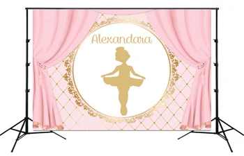 Photography Backdrop for girl Birthday party DECO dancing girl Pink princess Newborn Girls Baby Shower Custom Background SM-253
Photography Backdrop for girl Birthday party DECO dancing girl Pink princess Newborn Girls Baby Shower Custom Background SM-253